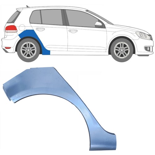 Für volkswagen golf - 6, 2008-