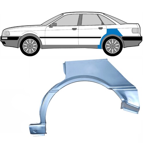 Für audi 1986 1991 - 80, 4