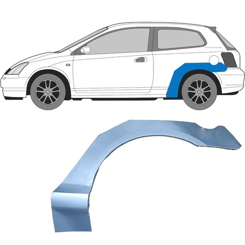 Für honda civic vii 2001 - vii, 2001-2005