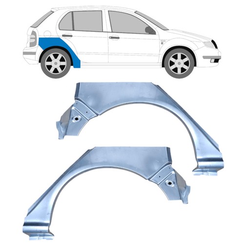 Für skoda fabia 1999 - 1999-2007, 4/5