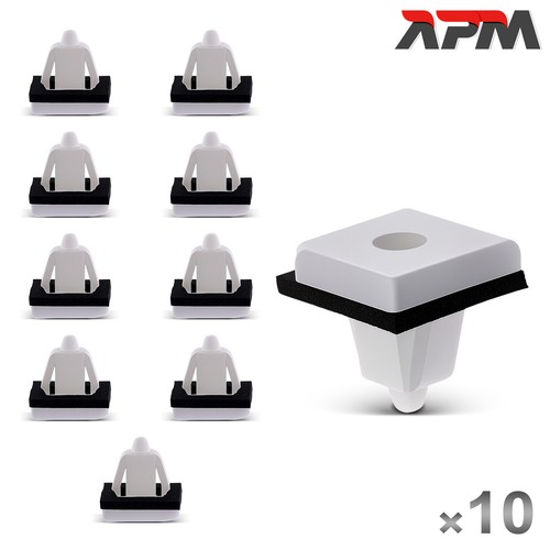 10x befestigungsclips klammer - 10x,