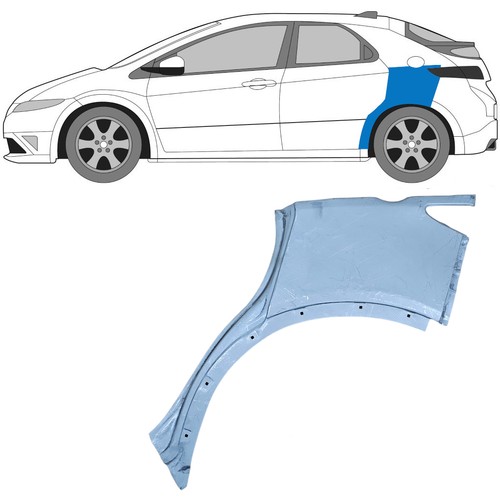 Für honda civic 2005 2011 - civic, 5