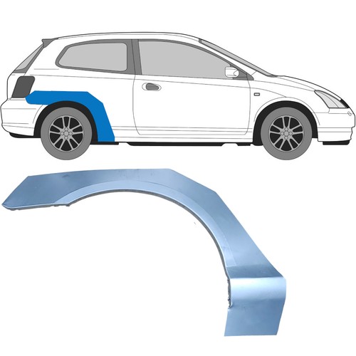 Für honda civic vii 2001 - für,